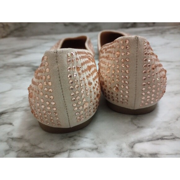 Big Buddha Fabric & Rhinestone Flats Size 9.5 - Picture 8 of 10